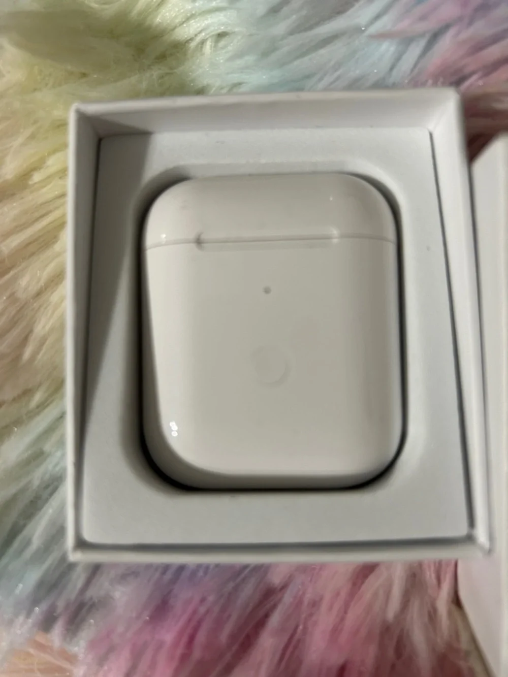 White AirPods Charging Case Accessory